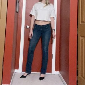 Delia’s skinny jeans